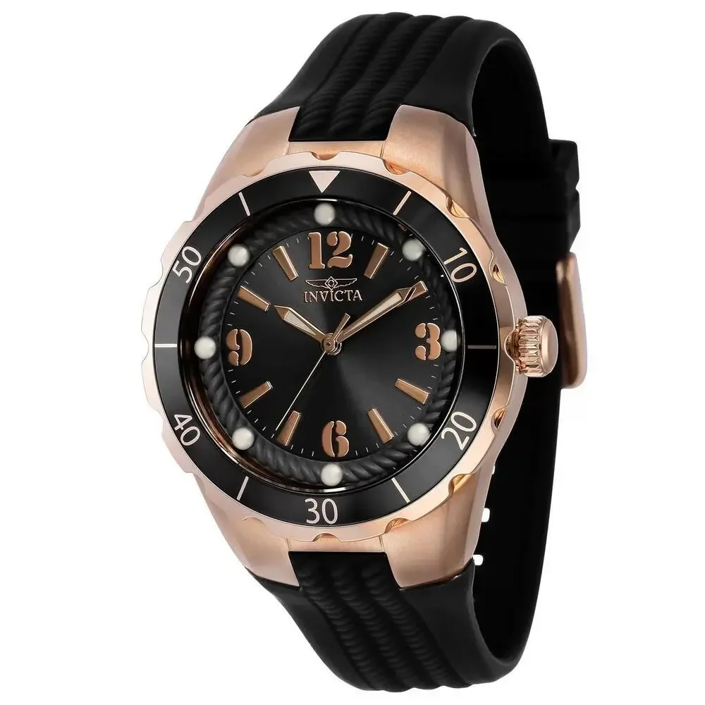 NWT Invicta 40313 Angel | 3-Hand | Black | Women's Watch